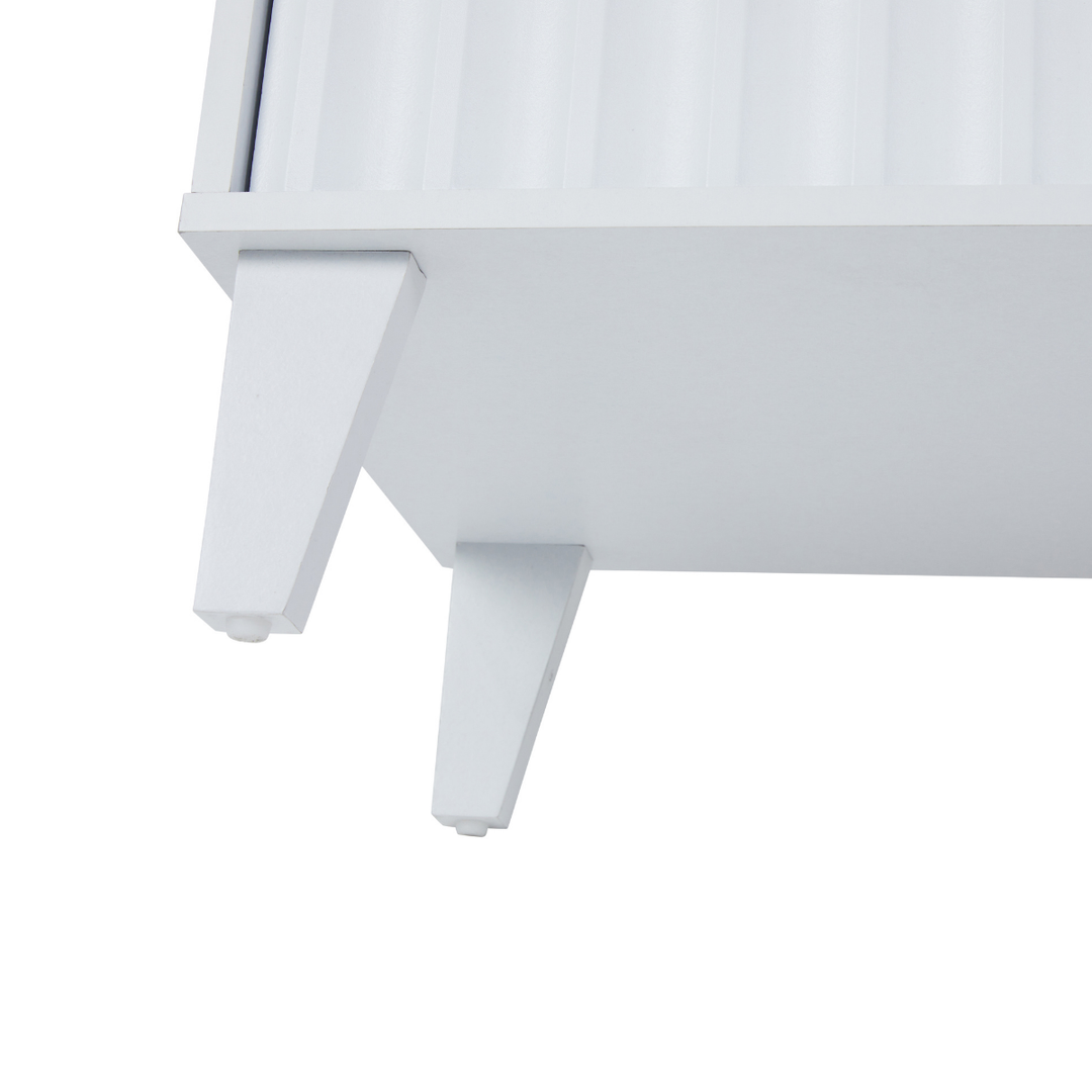 Airlie Bedside Table White