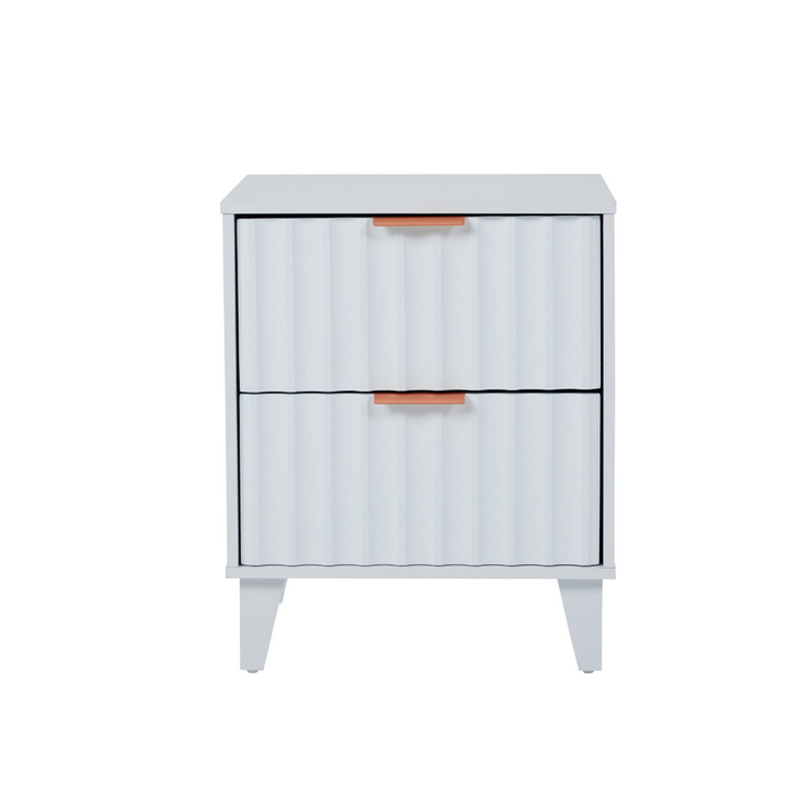 Airlie Bedside Table White