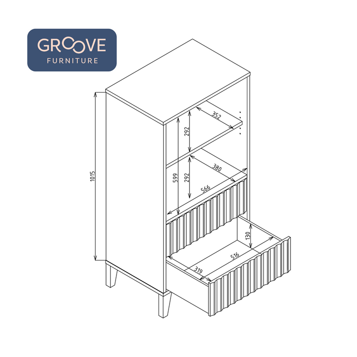 Airlie Display Unit White