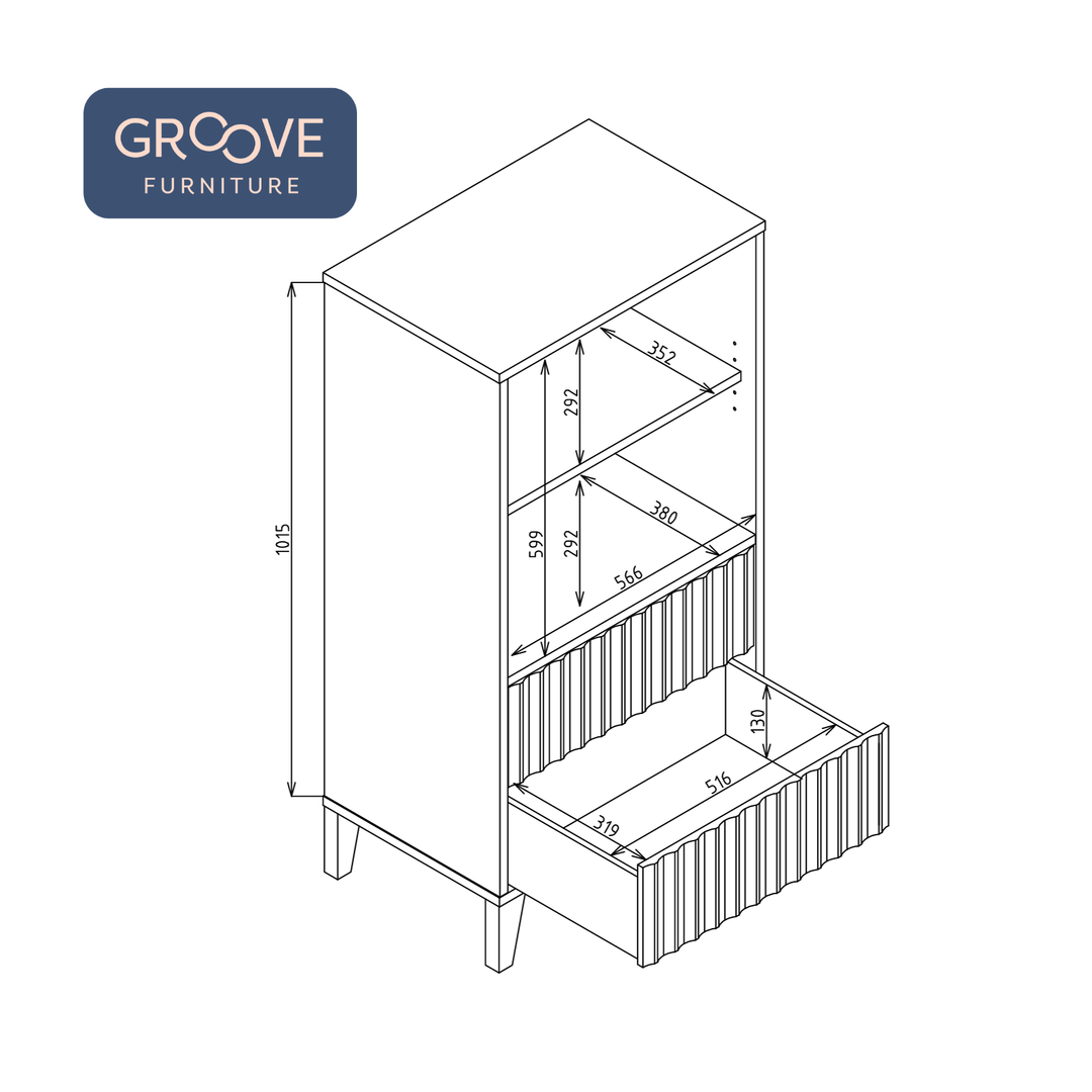 Airlie Display Unit White