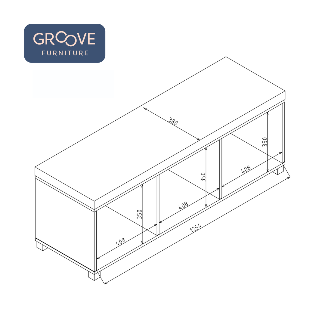 Arlington Hallway Bench Seat - White