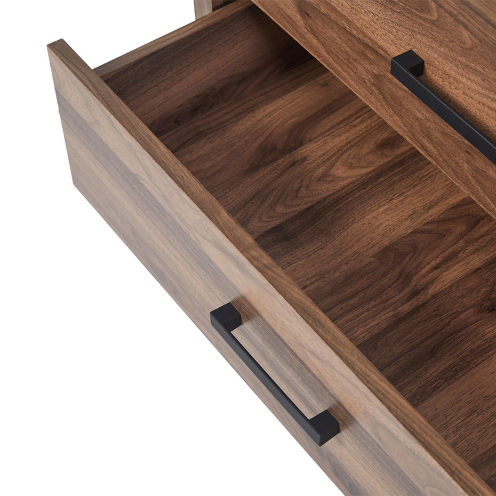 Aubrey Bedside Table Walnut