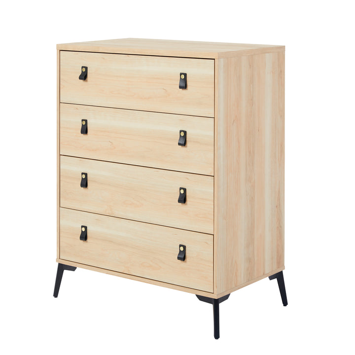 Hunter 4 Drawer Chest Oak