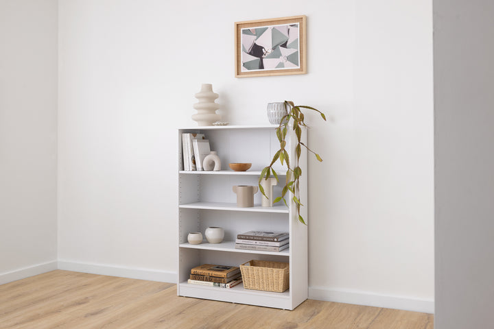 Macey 4-Tier Shelf - White